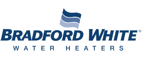 The Bradford White Water Heaters logo, featuring a clean blue wave design above the company name in bold capital letters, is displayed on a white background. This trusted brand is part of the reliable equipment and solutions offered by AAA Service Network’s professional team.